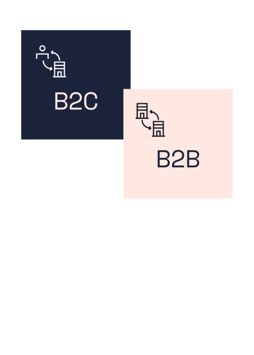 B2C to B2B checkout