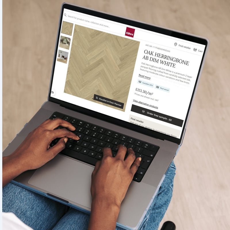 Mockups mobildesktop Kährs
