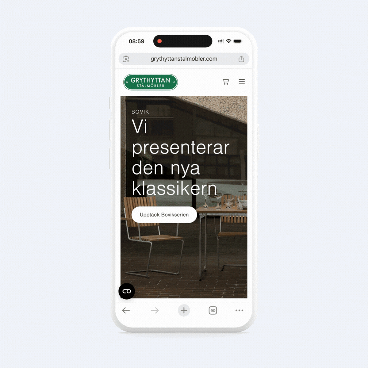 Mockups mobildesktopGrythyttan Stålmöbler
