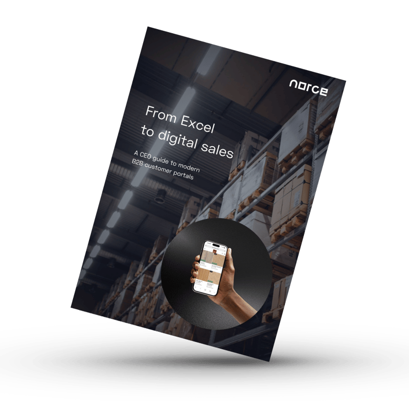 Norce - From Excel to digital sales - site