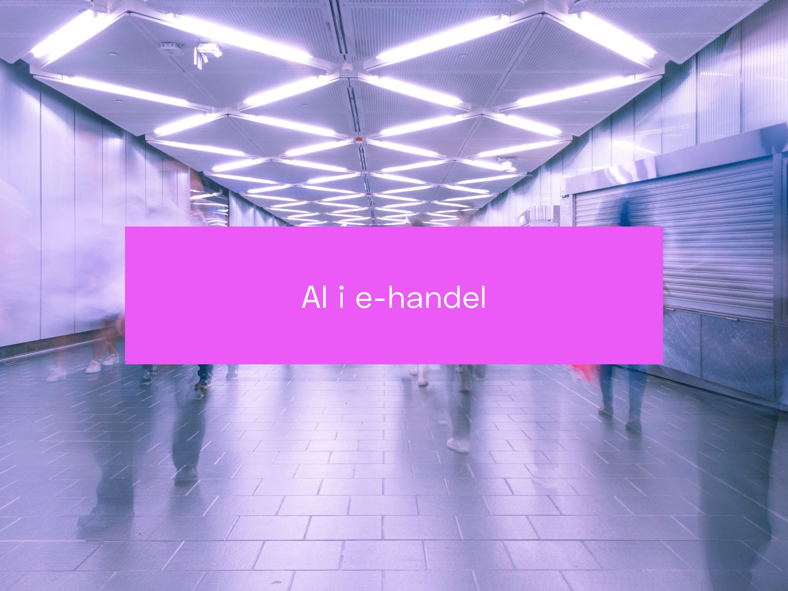 AI i e-handel