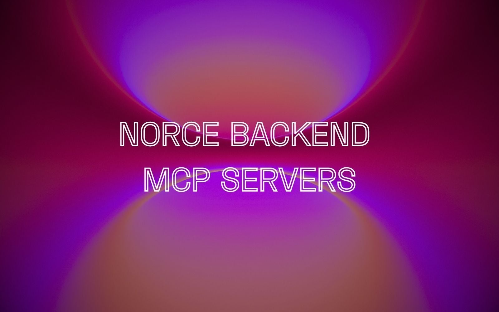 Norce Backend MCP Servers
